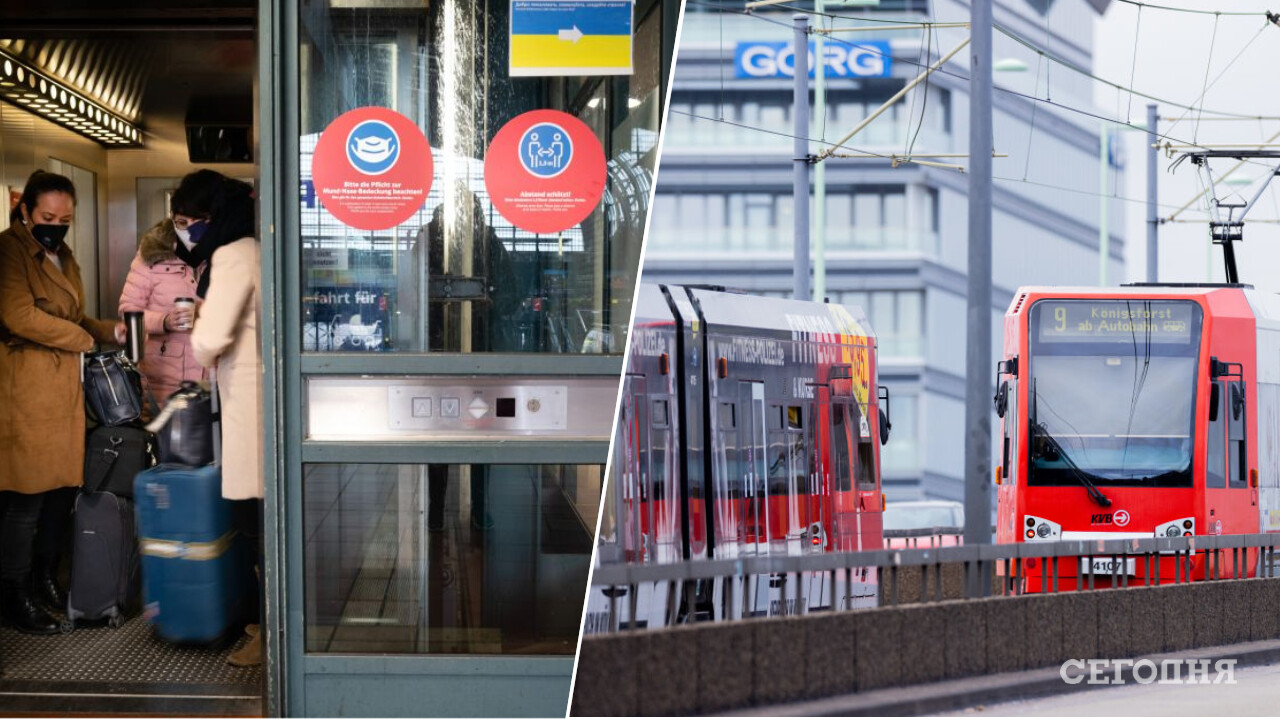 Бесплатный проезд в Германии для  украинцев